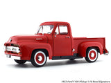 1953 Ford F100 Pickup red 1:18 Road Signature diecast Scale Model pickup truck