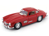 1954 Mercedes-Benz 300 SL Red 1:24 Bburago licensed diecast Scale Model car