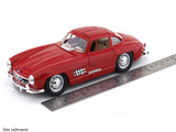 1954 Mercedes-Benz 300 SL Red 1:24 Bburago licensed diecast Scale Model car