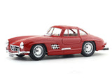 1954 Mercedes-Benz 300SL Red with Acrylic Case 1:24 Bburago Licensed Diecast Scale Model Car Collectible