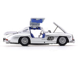1955 Mercedes-Benz 300SL silver 1:64 Briscale diecast scale model collectible