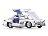 1955 Mercedes-Benz 300SL silver 1:64 Briscale diecast scale model collectible