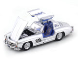 1955 Mercedes-Benz 300SL silver 1:64 Briscale diecast scale model collectible