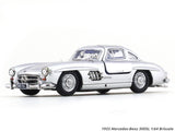 1955 Mercedes-Benz 300SL silver 1:64 Briscale diecast scale model collectible