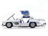1955 Mercedes-Benz 300SL silver 1:64 Briscale diecast scale model collectible