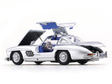 1955 Mercedes-Benz 300SL silver 1:64 Briscale diecast scale model collectible