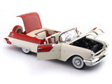1955 Pontiac Star Chief Red & Beige 1:18 Scale Model | Sunstar Platinum Collection