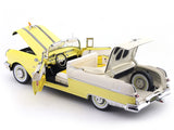 1955 Pontiac Star Chief Yellow & Beige 1:18 Scale Model | Sunstar Platinum Collection