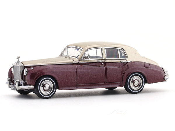 1955 Rolls-Royce Silver Cloud golden maroon 1:64 GFCC diecast scale model miniature car collectible