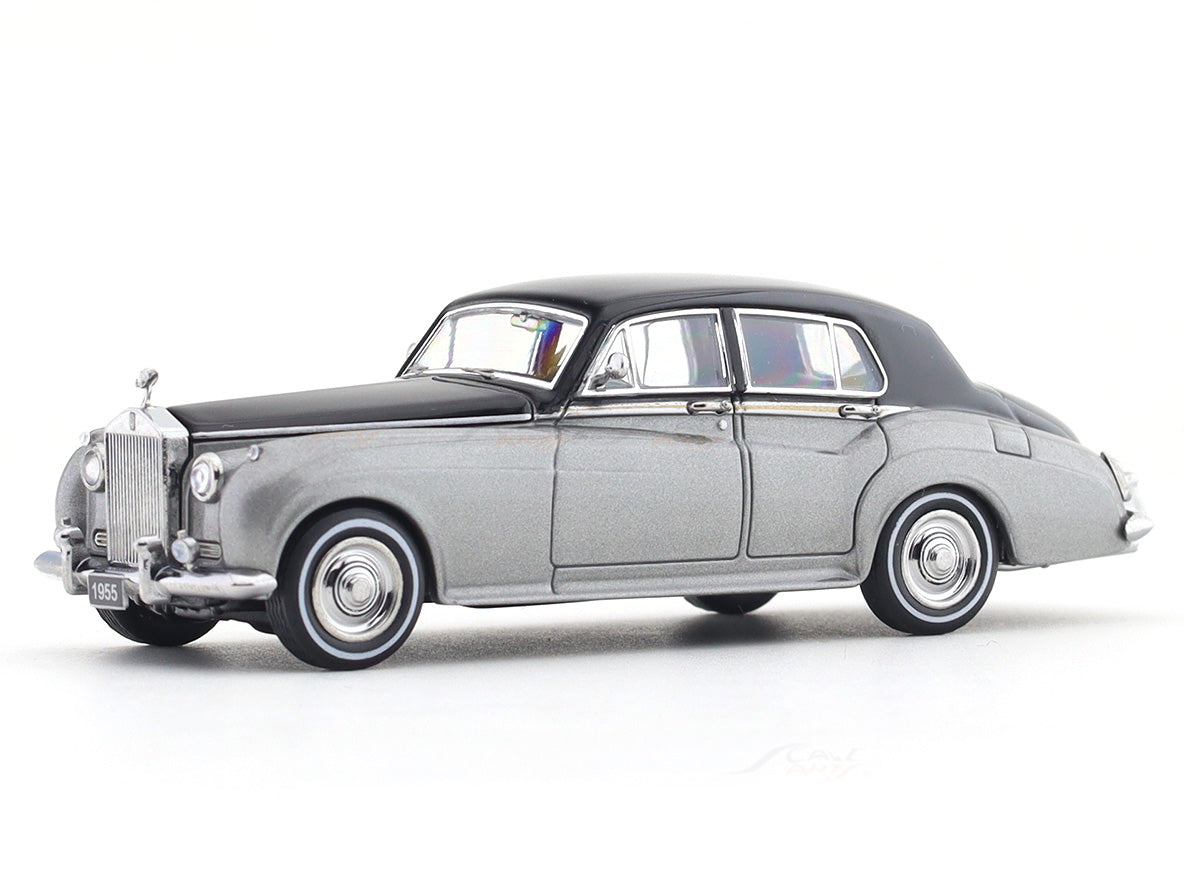 1955 Rolls-Royce Silver Cloud grey black 1:64 GFCC diecast scale