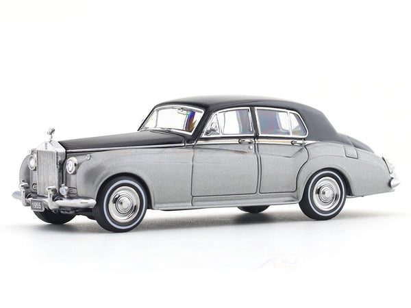 1955 Rolls-Royce Silver Cloud grey black 1:64 GFCC diecast scale model miniature car collectible