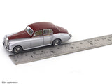 1955 Rolls-Royce Silver Cloud silver maroon 1:64 GFCC diecast scale model miniature car collectible