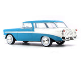 1956 Chevrolet Bel Air Nomad Blue 1:18 KK Scale diecast scale model car collectible