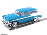 1956 Chevrolet Bel Air Nomad Blue 1:18 KK Scale diecast scale model car collectible