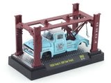 1956 Ford F-100 tow truck Model Kit 1:64 M2 Machines diecast scale car collectible 37000-68