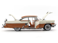 1956 Mercury MontClair Hard Top Glamour Tan Classic White 1:18 SunStar diecast scale model car collectible