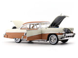 1956 Mercury MontClair Hard Top Glamour Tan Classic White 1:18 SunStar diecast scale model car collectible