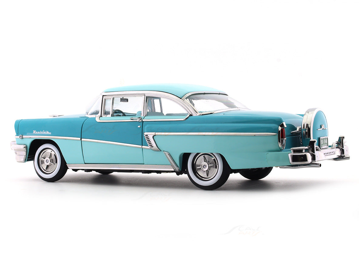 Miniature Sun Star 1/18 - Mercury MontClair Hard Top 1956 - Bleu Niagara