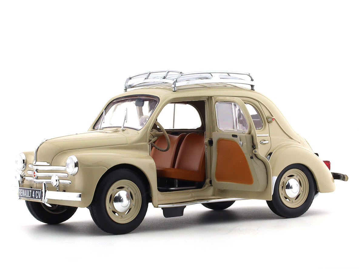 1/18 ルノー4CV 1956 サンドイエロー RENAULT SOLIDO製 1/18 ルノー4CV 1956 サンドイエロー RENAULT 4CV ソリド製ダイ
