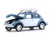 1956 Volkswagen Beetle Deluxe blue 1:64 M2 Machines diecast scale car collectible