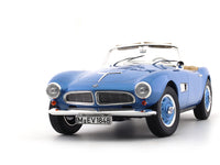 1957 BMW 507 Cabriolet blue 1:18 Norev diecast scale model car collectible