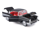 Pre Order : 1957 Chevrolet Bel Air coupe White 1:18 Maisto Licensed Diecast Scale Model car Collectible