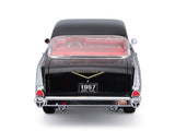 Pre Order : 1957 Chevrolet Bel Air coupe black 1:18 Maisto Licensed Diecast Scale Model car Collectible