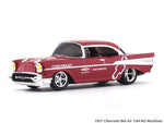 1957 Chevrolet Bel Air red 1:64 M2 Machines diecast scale car collectible