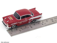 1957 Chevrolet Bel Air red 1:64 M2 Machines diecast scale car collectible