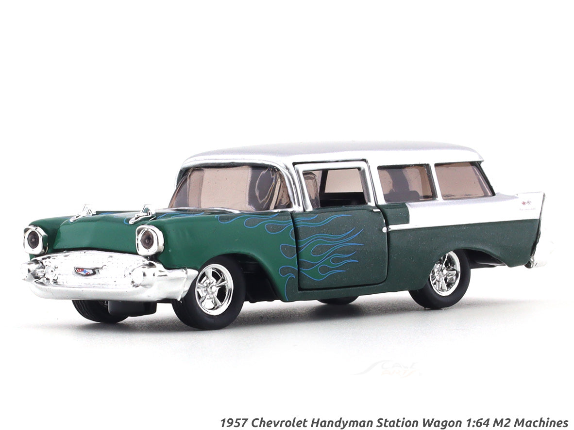 1957 Chevrolet Handyman Station Wagon 1:64 M2 Machines diecast scale ...