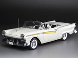 1957 Ford Fairlane 500 Skyliner Colonial White 1:18 SunStar diecast scale model car collectible