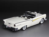 1957 Ford Fairlane 500 Skyliner Colonial White 1:18 SunStar diecast scale model car collectible