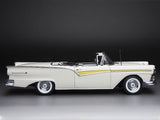 1957 Ford Fairlane 500 Skyliner Colonial White 1:18 SunStar diecast scale model car collectible