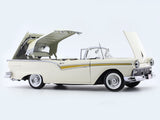 1957 Ford Fairlane 500 Skyliner Colonial White 1:18 SunStar diecast scale model car collectible