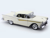 1957 Ford Fairlane 500 Skyliner Colonial White 1:18 SunStar diecast scale model car collectible