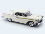 1957 Ford Fairlane 500 Skyliner Colonial White 1:18 SunStar diecast scale model car collectible