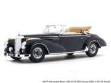 1957 Mercedes-Benz 300 SC W188 Convertible black open 1:18 KK Scale diecast scale model car collectible