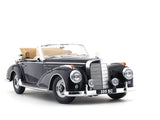 1957 Mercedes-Benz 300 SC W188 Convertible black open 1:18 KK Scale diecast scale model car collectible