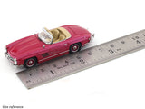 1957 Mercedes-Benz 300 SL plum 1:64 ZF Club diecast scale model car miniature
