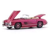 1957 Mercedes-Benz 300 SL plum 1:64 ZF Club diecast scale model car miniature