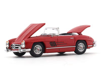 1957 Mercedes-Benz 300 SL W198 red hardtop 1:64 ZF Club diecast scale model car collectible