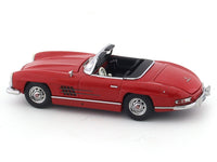 1957 Mercedes-Benz 300 SL W198 red hardtop 1:64 ZF Club diecast scale model car collectible