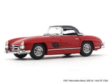 1957 Mercedes-Benz 300 SL W198 red hardtop 1:64 ZF Club diecast scale model car collectible