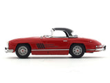 1957 Mercedes-Benz 300 SL W198 red hardtop 1:64 ZF Club diecast scale model car collectible