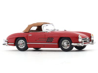 1957 Mercedes-Benz 300 SL W198 red softtop 1:64 ZF Club diecast scale model car collectible