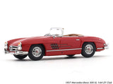 1957 Mercedes-Benz 300 SL W198 red softtop 1:64 ZF Club diecast scale model car collectible