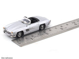 1957 Mercedes-Benz 300 SL W198 silver 1:64 ZF Club diecast scale model car collectible