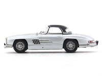 1957 Mercedes-Benz 300 SL W198 silver 1:64 ZF Club diecast scale model car collectible