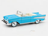 1957 Chevrolet Bel Air Convertible Blue 1:18 Maisto Licensed Diecast Scale Model Car Collectible | Classic American Car | Buy in India