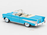 1957 Chevrolet Bel Air Convertible Blue 1:18 Maisto Licensed Diecast Scale Model Car Collectible | Classic American Car | Buy in India